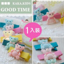 【儿童配件发饰造型系列】-韩版-立体小熊造型发夹 /立体发夹/宝宝发夹/儿童发夹/儿童发饰/鸭嘴夹/横夹☆1入装