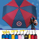 [Rain gear, rain boots, umbrella series] baby bag bag carrying a licensed pattern selling boutique cute 3 fold umbrella super, sunny umbrella / automatic umbrella / portable folding bag good place