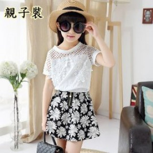 High-quality fashion children's clothing brand series [spring and summer temperament princess installed] combed cool sense of cotton through the absolute praise push 2